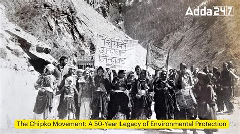 Fifty Years of the Chipko Andolan.